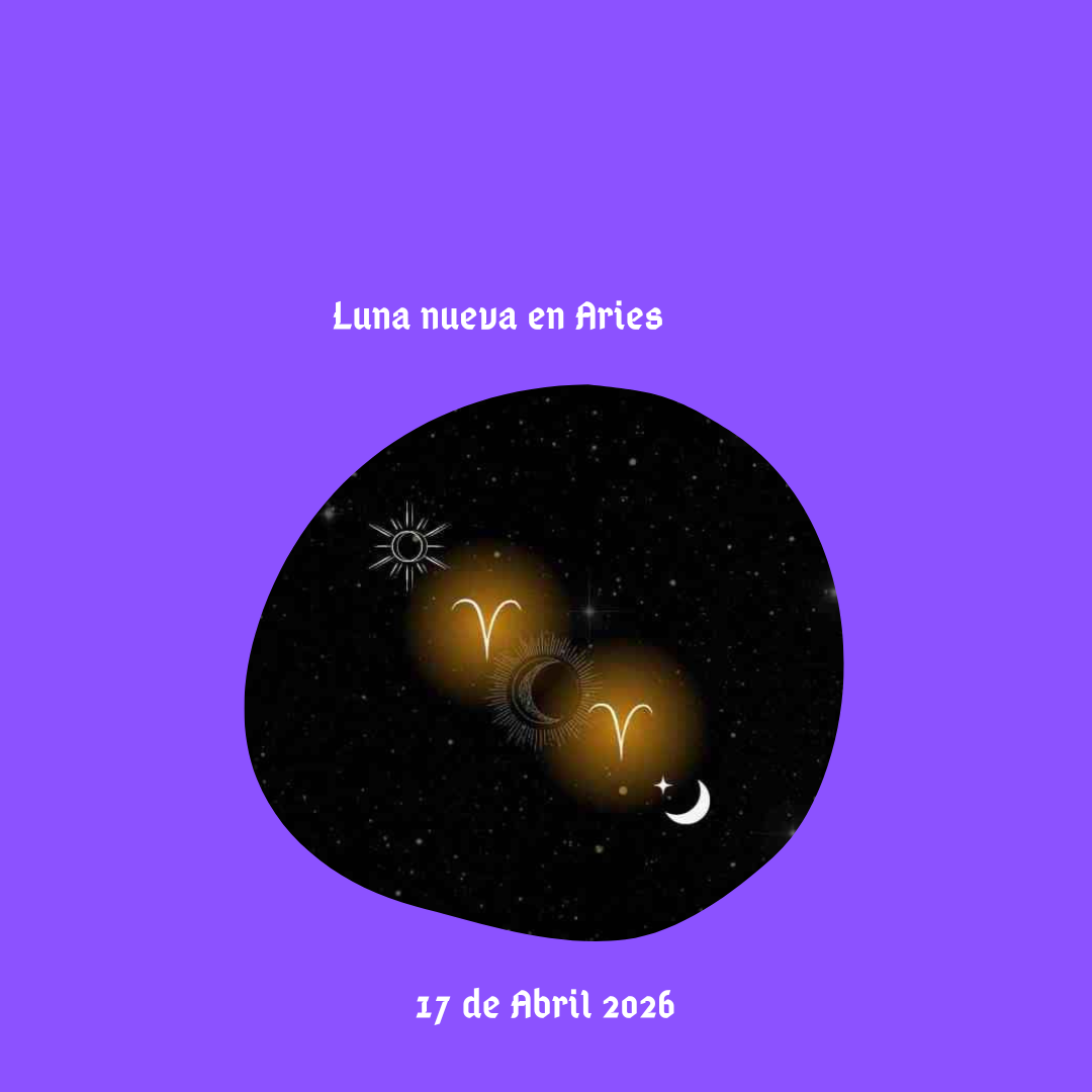 🌑♈️Luna nueva en Aries.