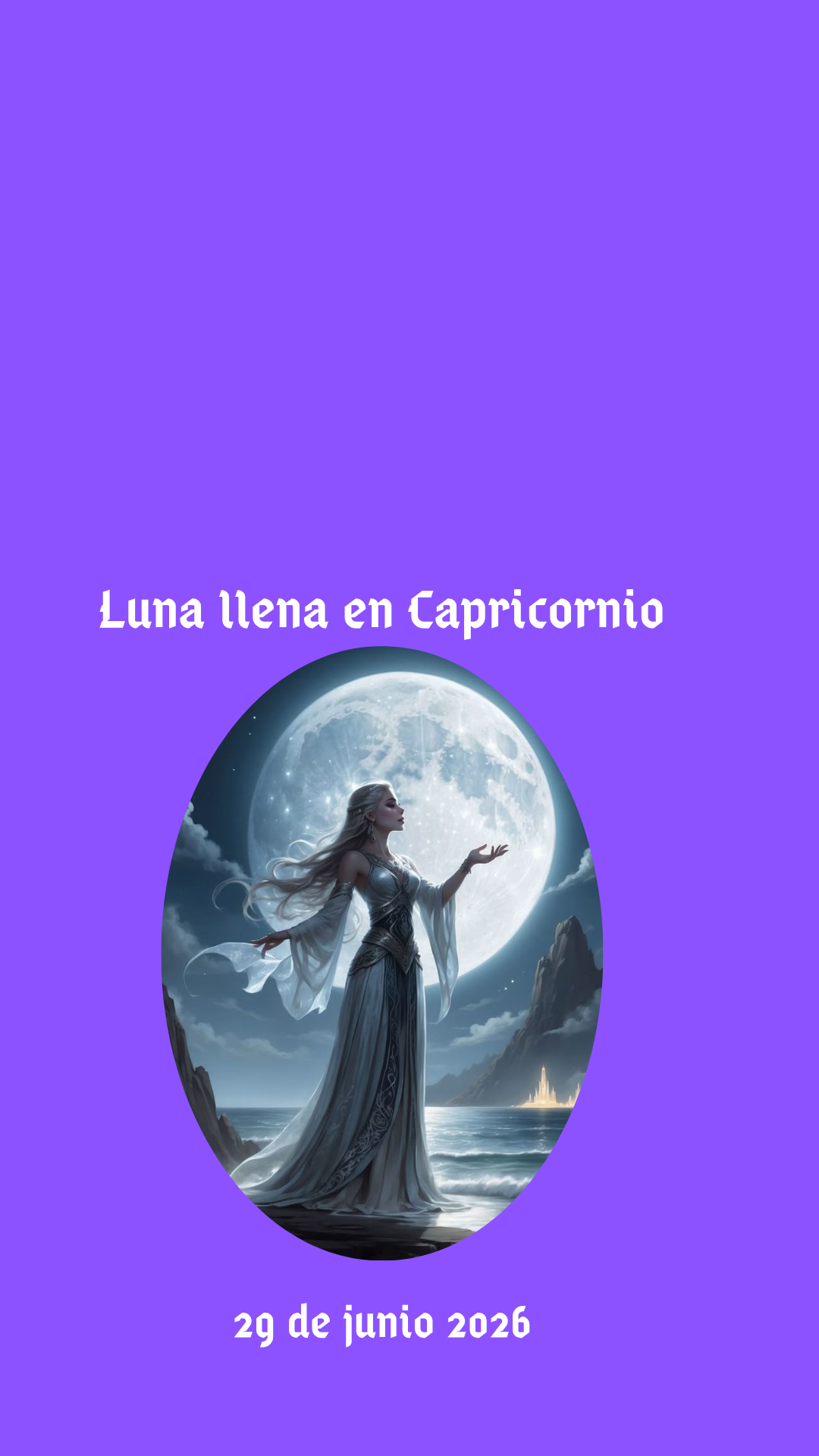 Luna llena en Capricornio