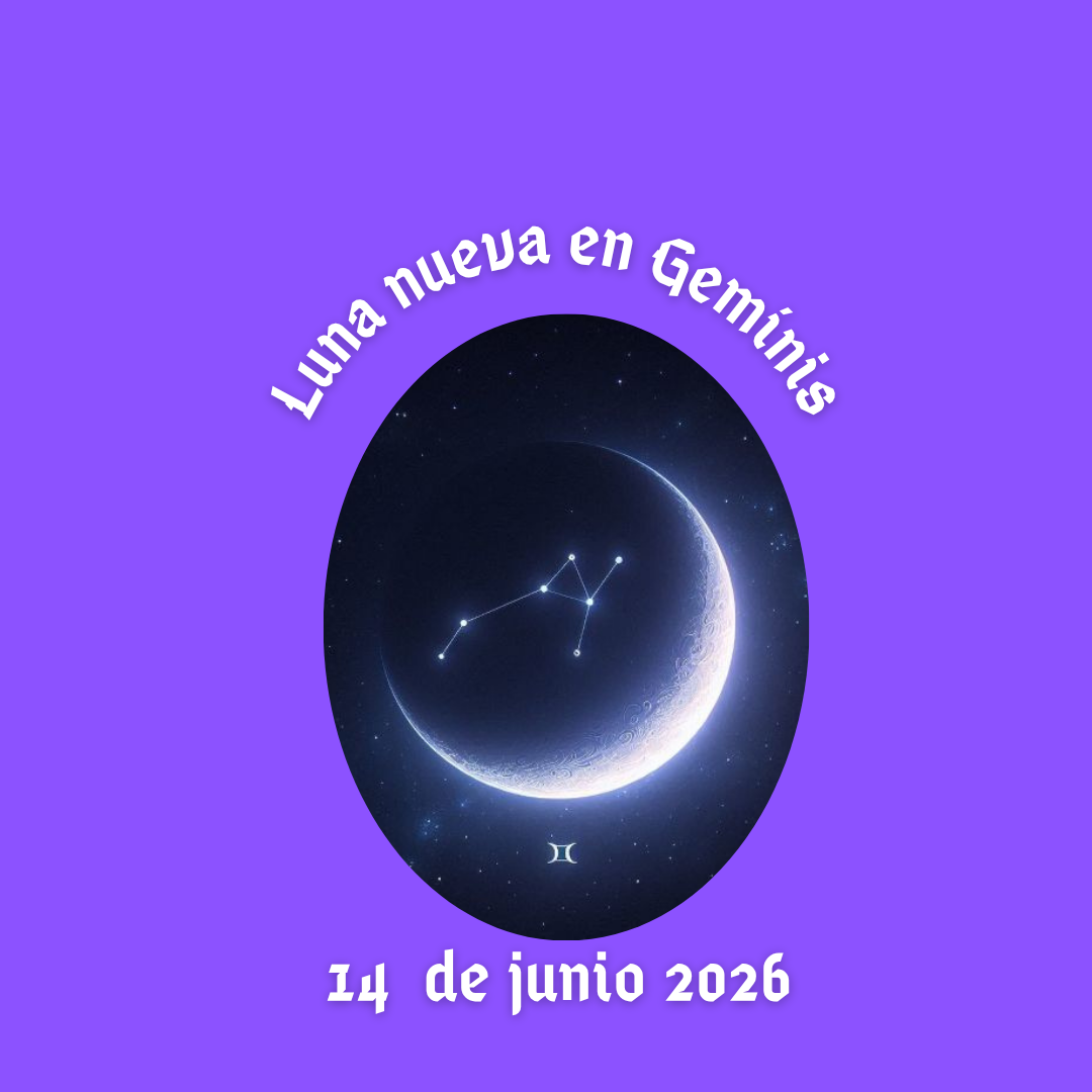 🌑♊️Luna nueva en Géminis 14/06/2026